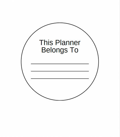 Planner 2025